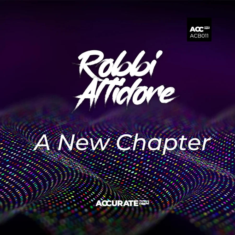 Release artwork for A NEW CHAPTER by ROBBI ALTIDORE