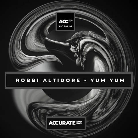 Release artwork for YUM YUM by ROBBI ALTIDORE