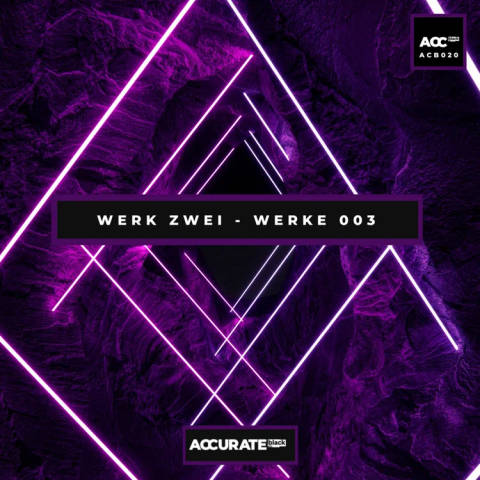 Release artwork for WERKE 003