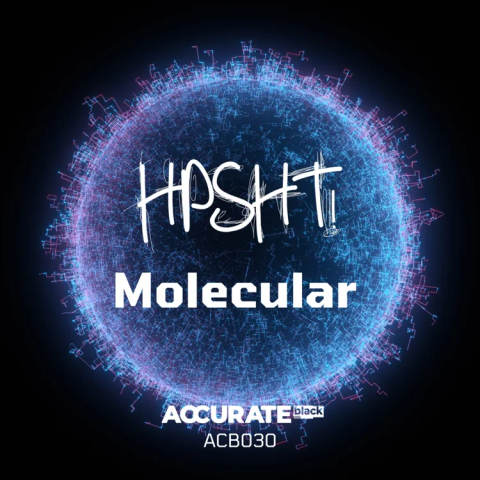 Release artwork for MOLECULAR by HPSHT!