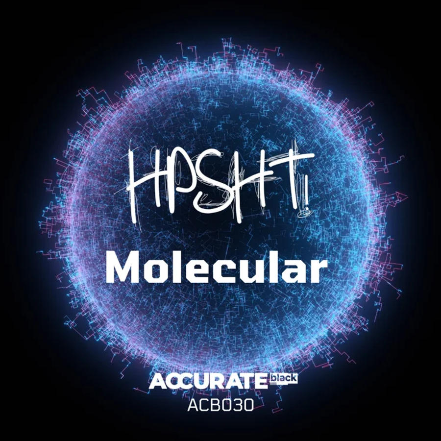 Release artwork for MOLECULAR by HPSHT!
