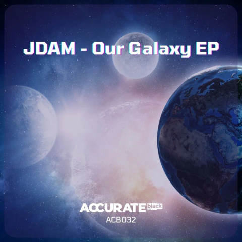 Release artwork for OUR GALAXY by JDAM