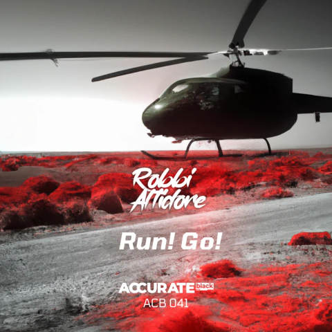 Release artwork for RUN! GO! by ROBBI ALTIDORE