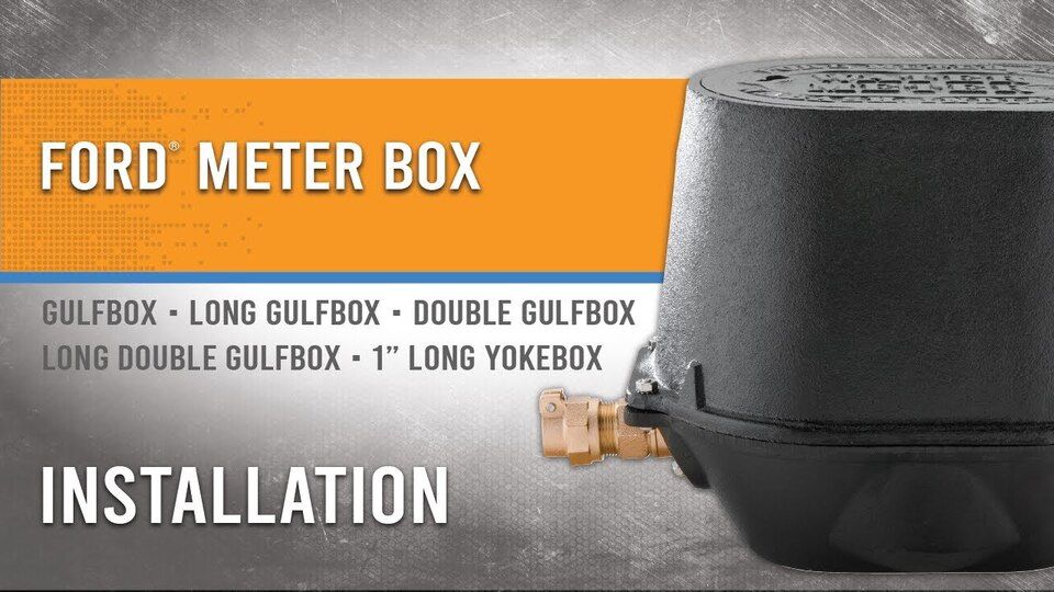 How to Install a Ford® Meter Box