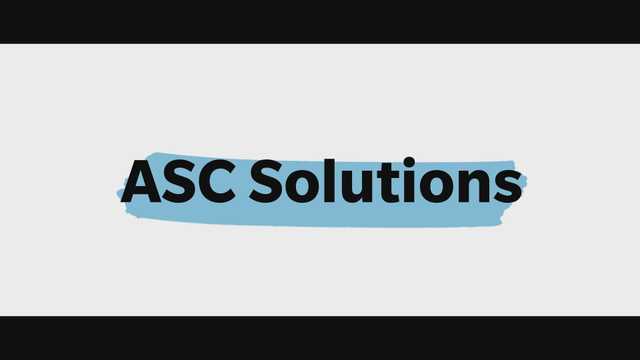 ASC Solutions Brand Anthem Video 