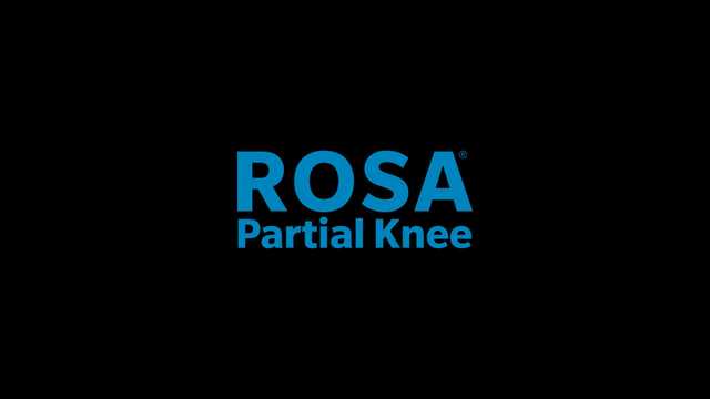 ROSA® Partial Knee Brand Anthem Video