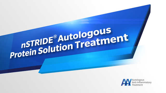 nSTRIDE® Autologous Protein Solution Treatment