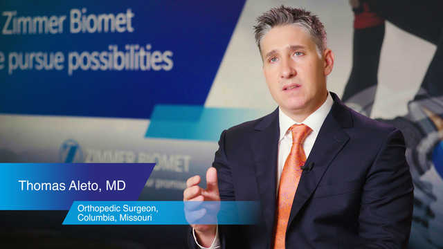 Partial Knee Indications with Thomas Aleto, MD