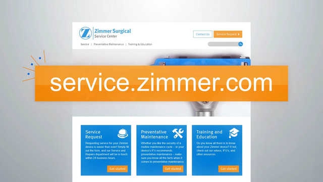 Service.Zimmer.com Tutorial Video