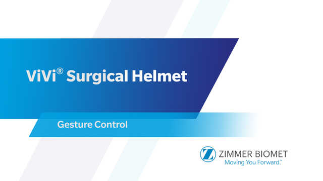 ViVi® Surgical Helmet Gesture Control