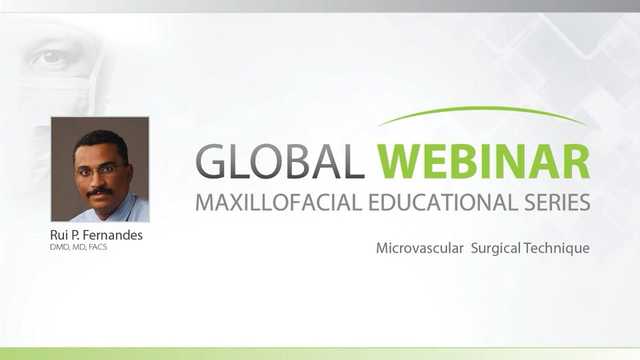 Webinar - Microvascular Surgical Technique