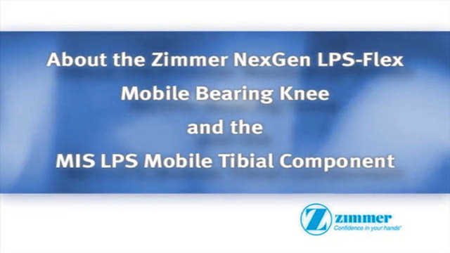 Zimmer® NexGen® LPS-Flex Mobile Bearing Knee - Italiano