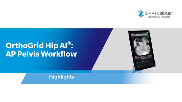 OrthoGrid Hip AI® - AP Pelvis Workflow Highlights