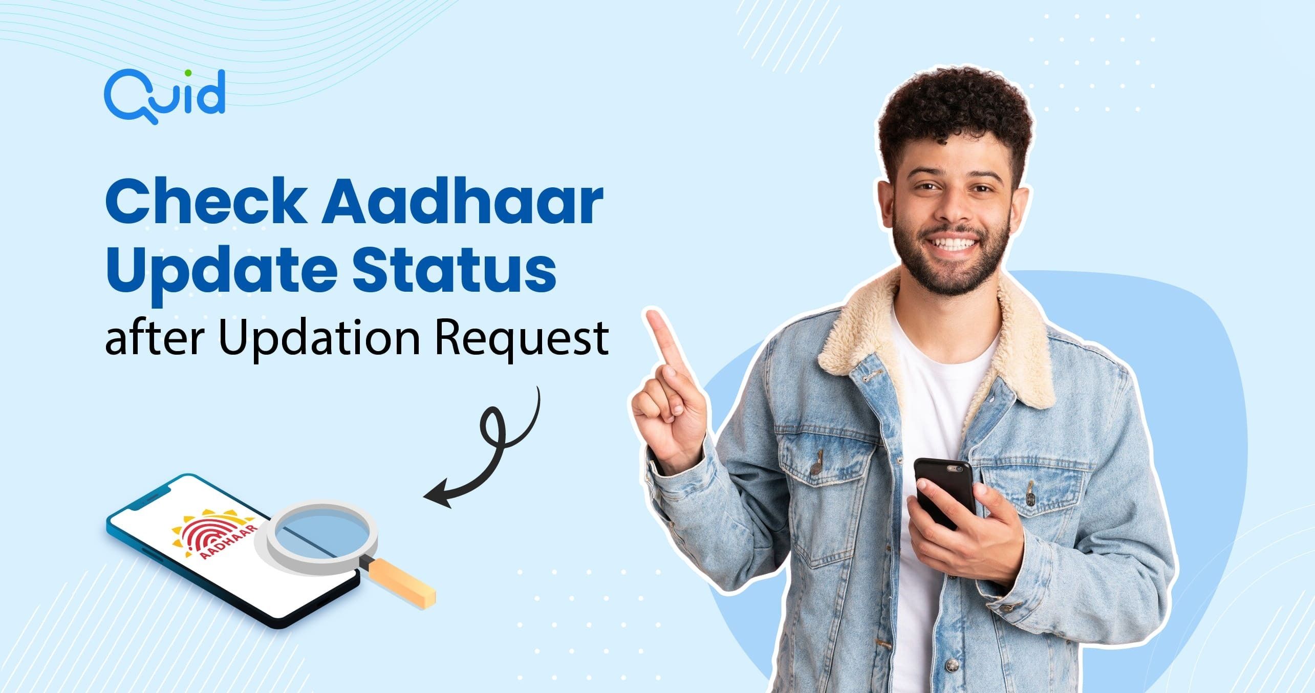 How to Check Aadhaar Update Status after Updation Request