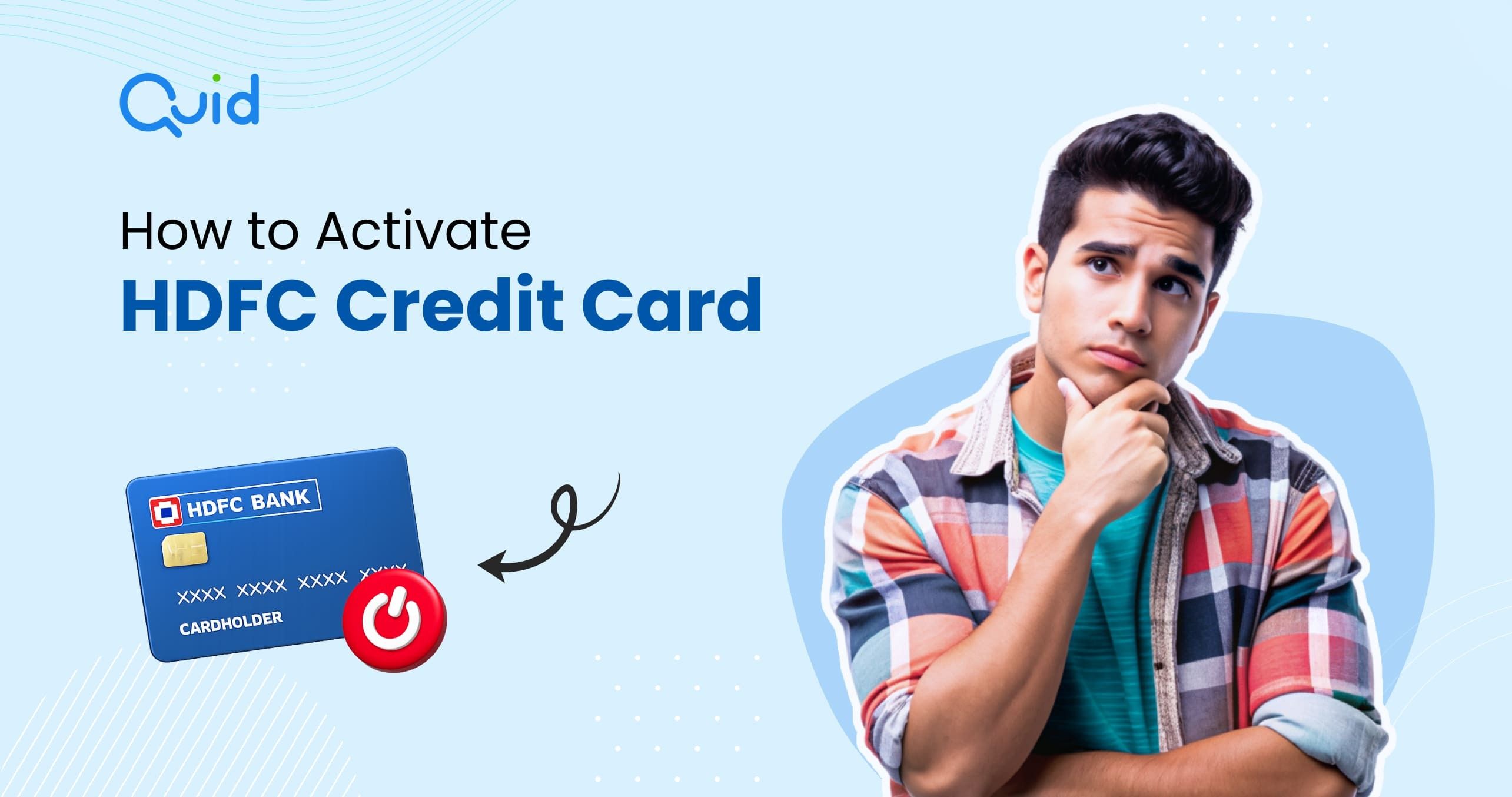 How to Activate HDFC Credit Card