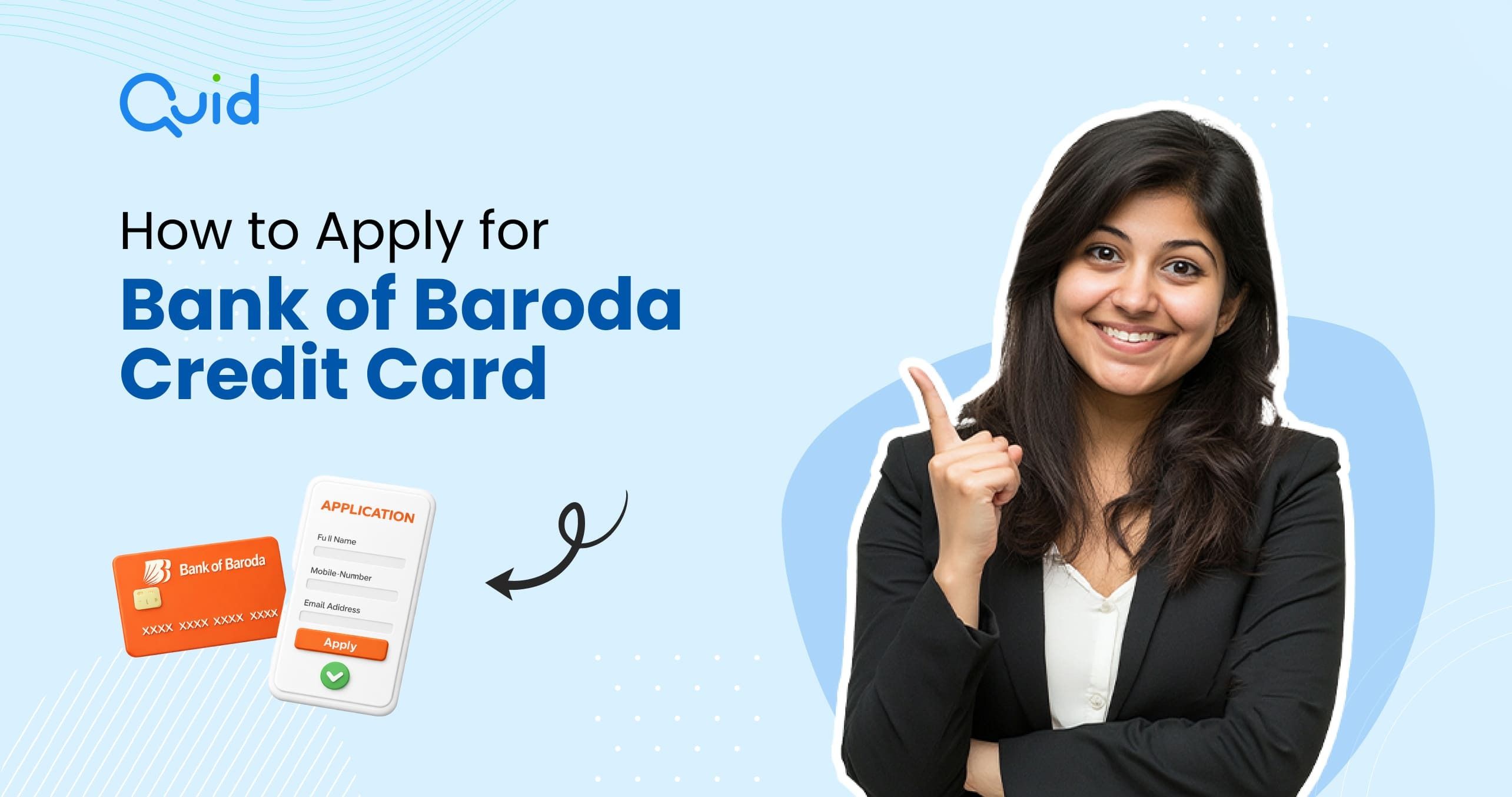 BOB Credit Card - Apply Online and Offline