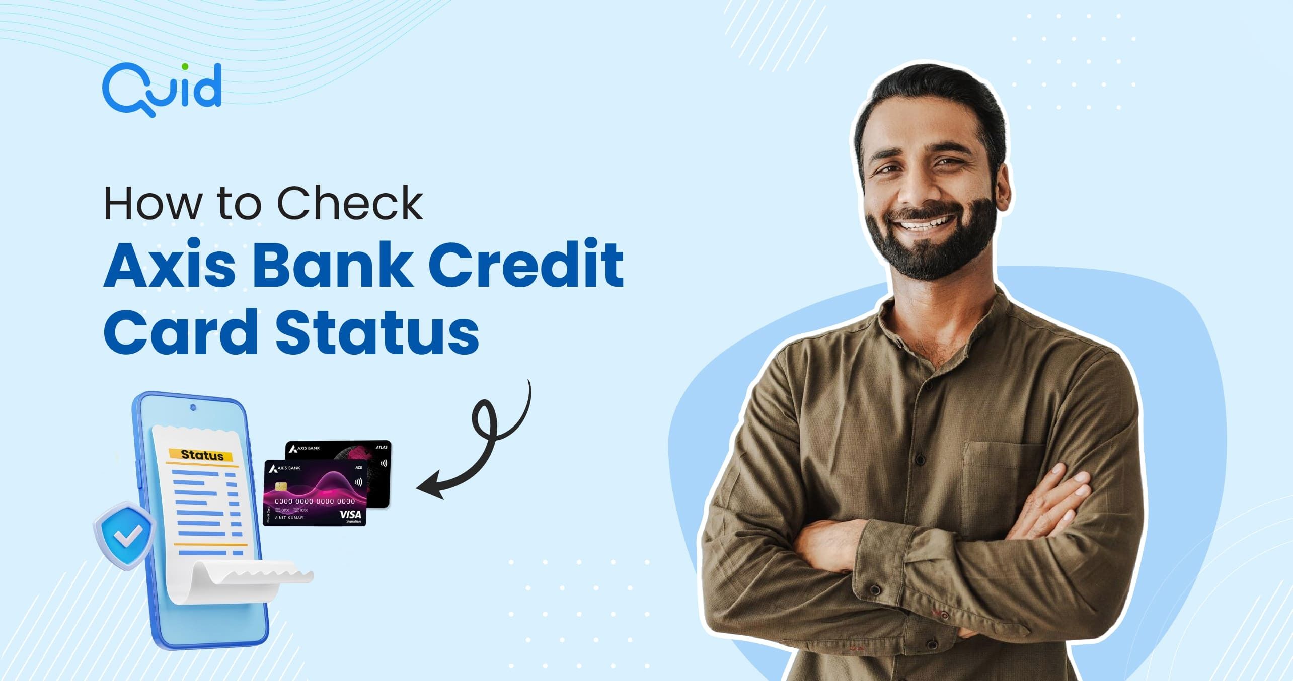 How to Check Axis Bank Credit Card Status