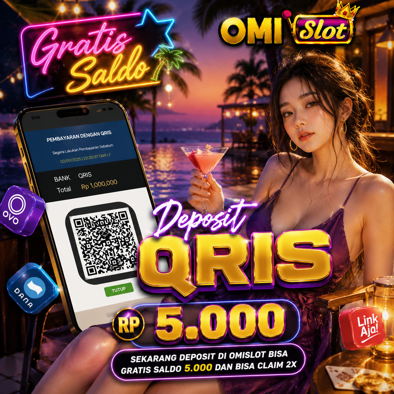 OMISLOT | Pengalaman Digital Modern dengan Sentuhan Elegan