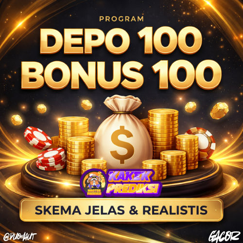 Depo 100 Bonus 100