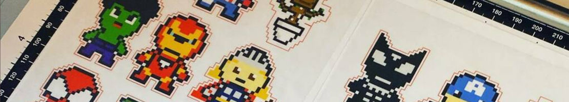 PYOD story: How we started to do PixelArt stickers