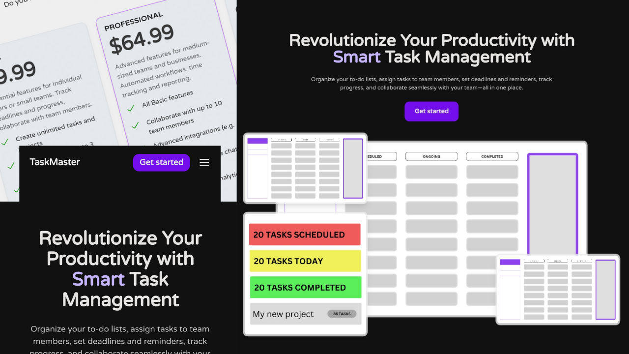 SaaS SvelteKit Tailwind Template from Frontavo