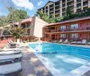 Outdoor Pool at Quality Inn Creekside - Gatlinburg TN