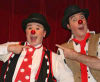 Clowns at Sweet Fanny Adams Theatre