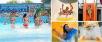 Splashtown Waterpark San Antonio Collage