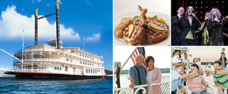 Amazning Showboat Branson Belle Lunch and Dinner Cruises Collage