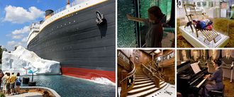 Branson Titanic - World's Largest Museum Attraction Collage