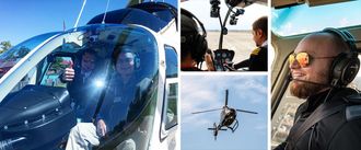 I Pilot Helicopter Adventure Collage