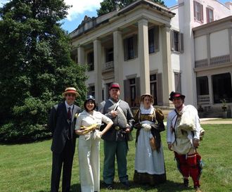Performers at the Belle Meade Plantation Tour