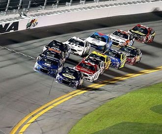 Group Racing at NASCAR at Daytona International Speedway