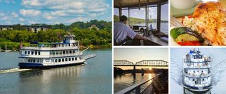 Chattanooga Riverboat Sightseeing, Lunch & Dinner Cruises Collage