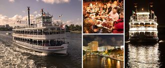 Enjoy the Jungle Queen Riverboat Fort Lauderdale Sightseeing and Dinner Cruises