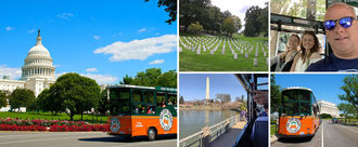 Trolly Tours of the Capitol and Arlington National Cemetery