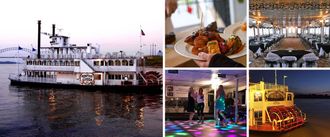 Memphis Riverboats Sightseeing & Dinner Cruises Collage
