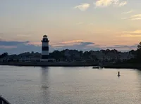 Lighthouse at Sunset