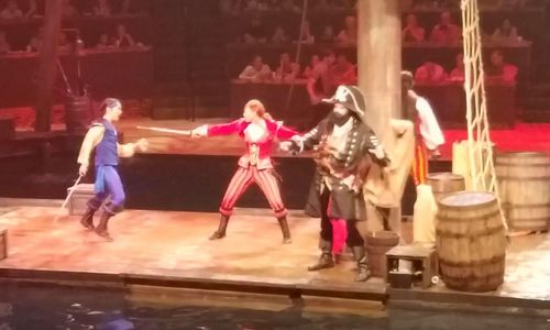 Sword Fighting at Pirates Voyage Dinner and Show Pigeon Forge