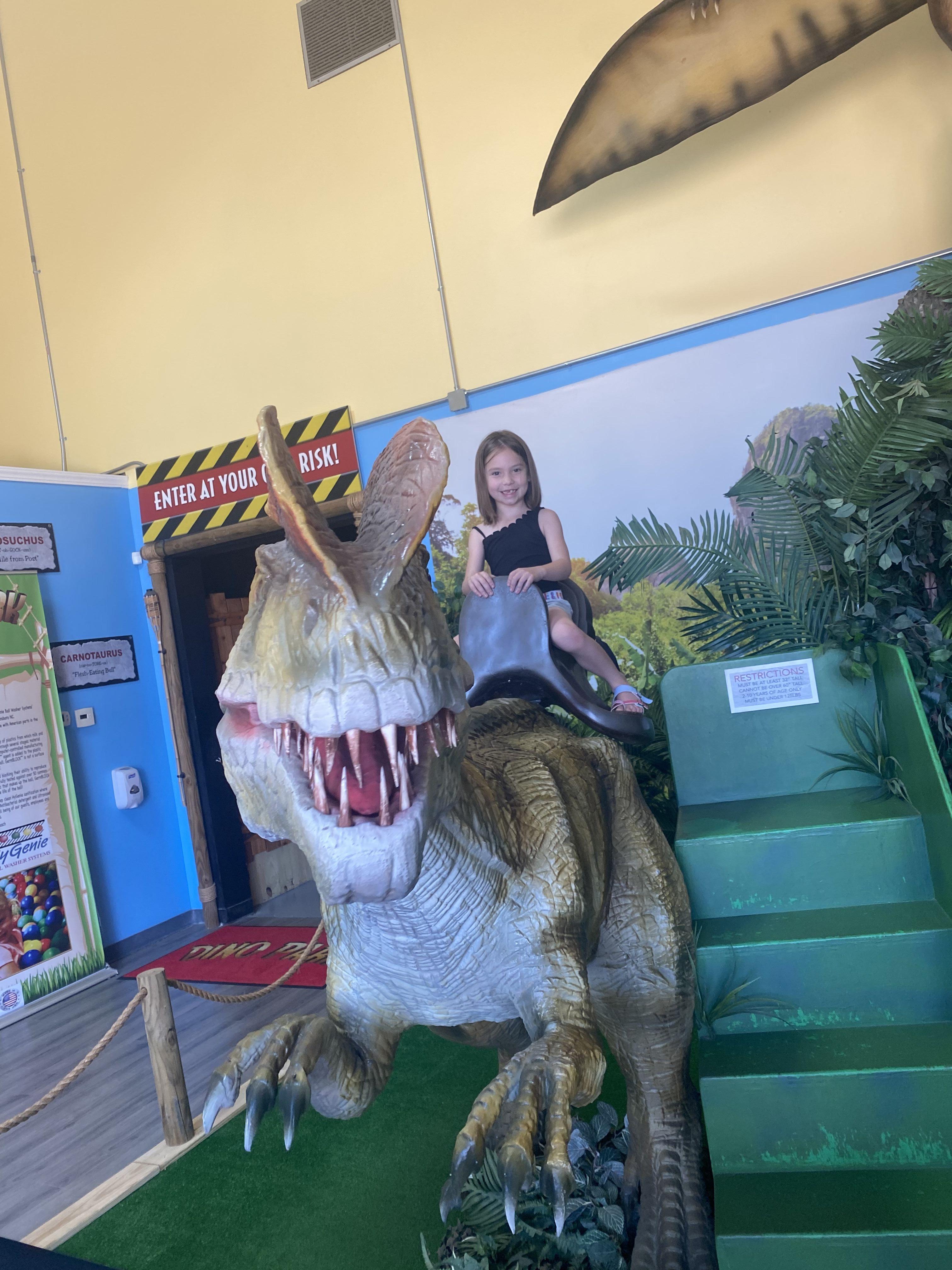 Pic on the dinosaur 