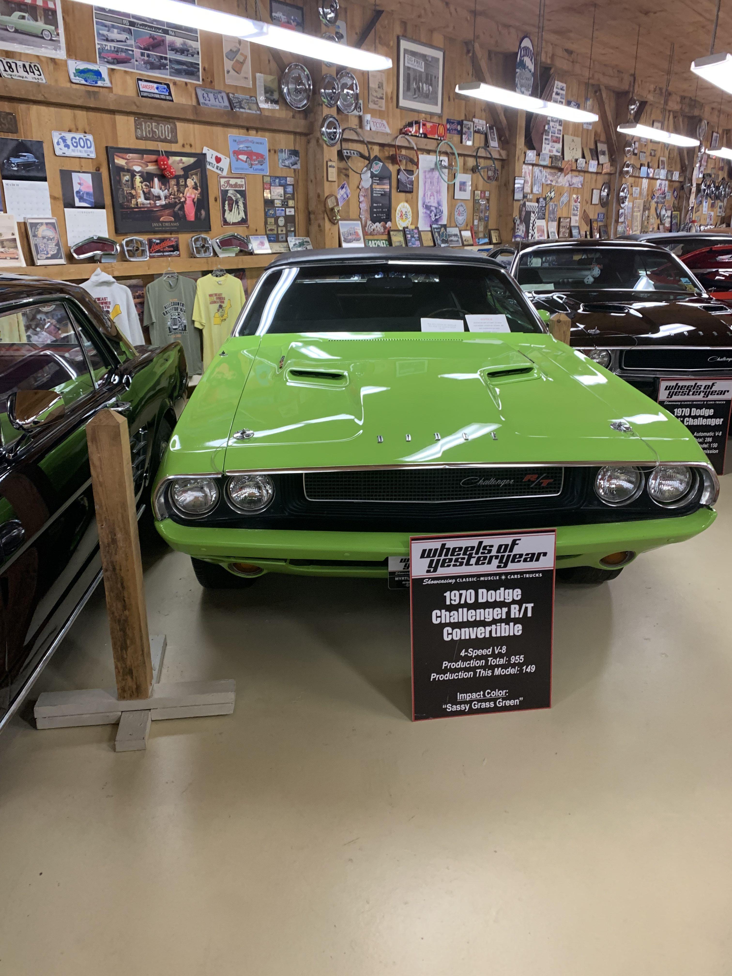 Wheels of Yesteryear Car Museum in Myrtle Beach, SC