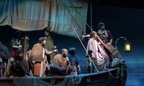 JESUS at Sight & Sound Theatre - seeing Jesus walk on water.