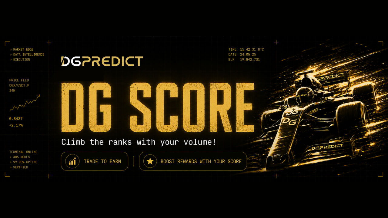 DG Score - earn trader roles based on DGPredict activity
