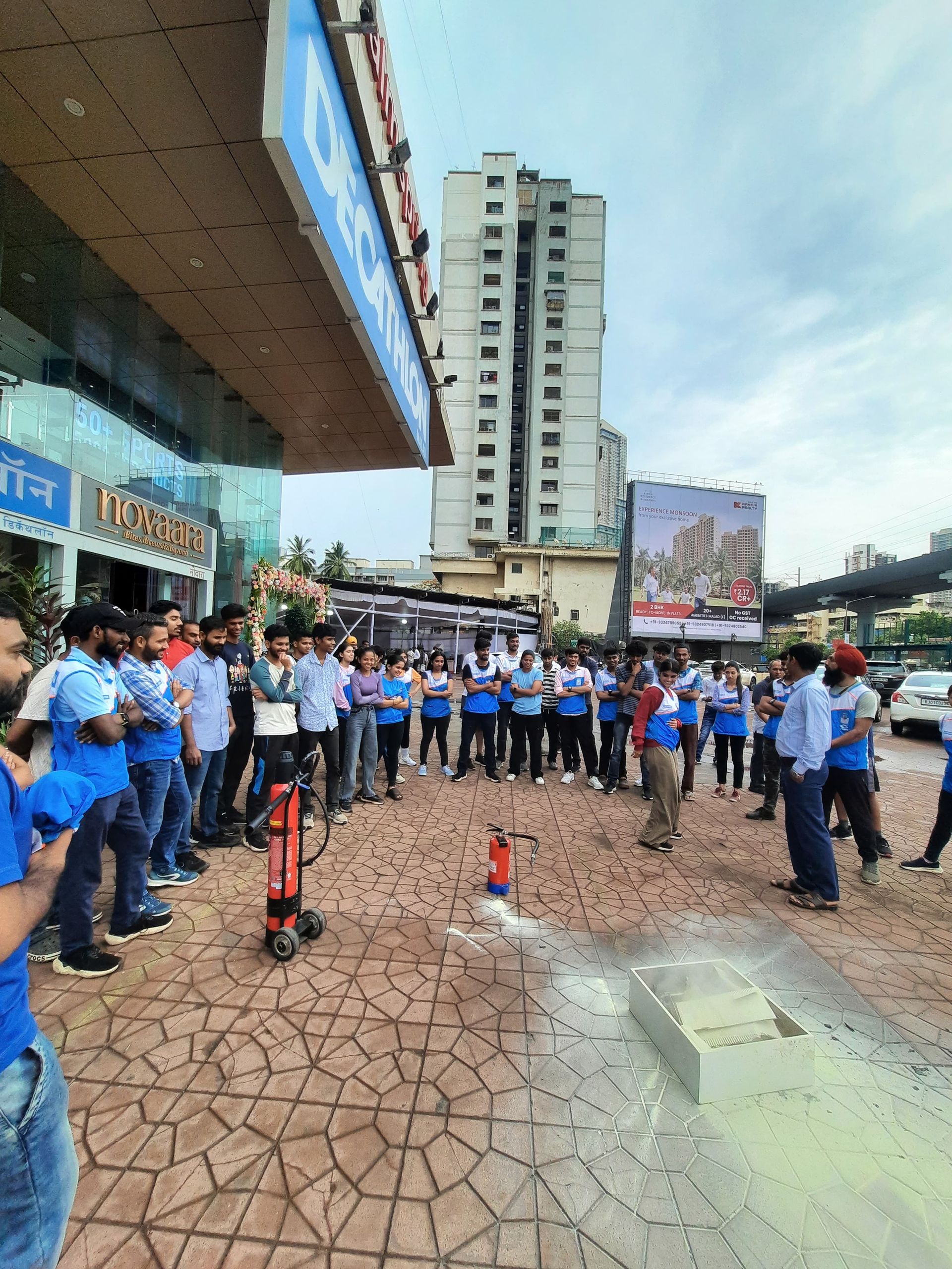 Training at Decathlon