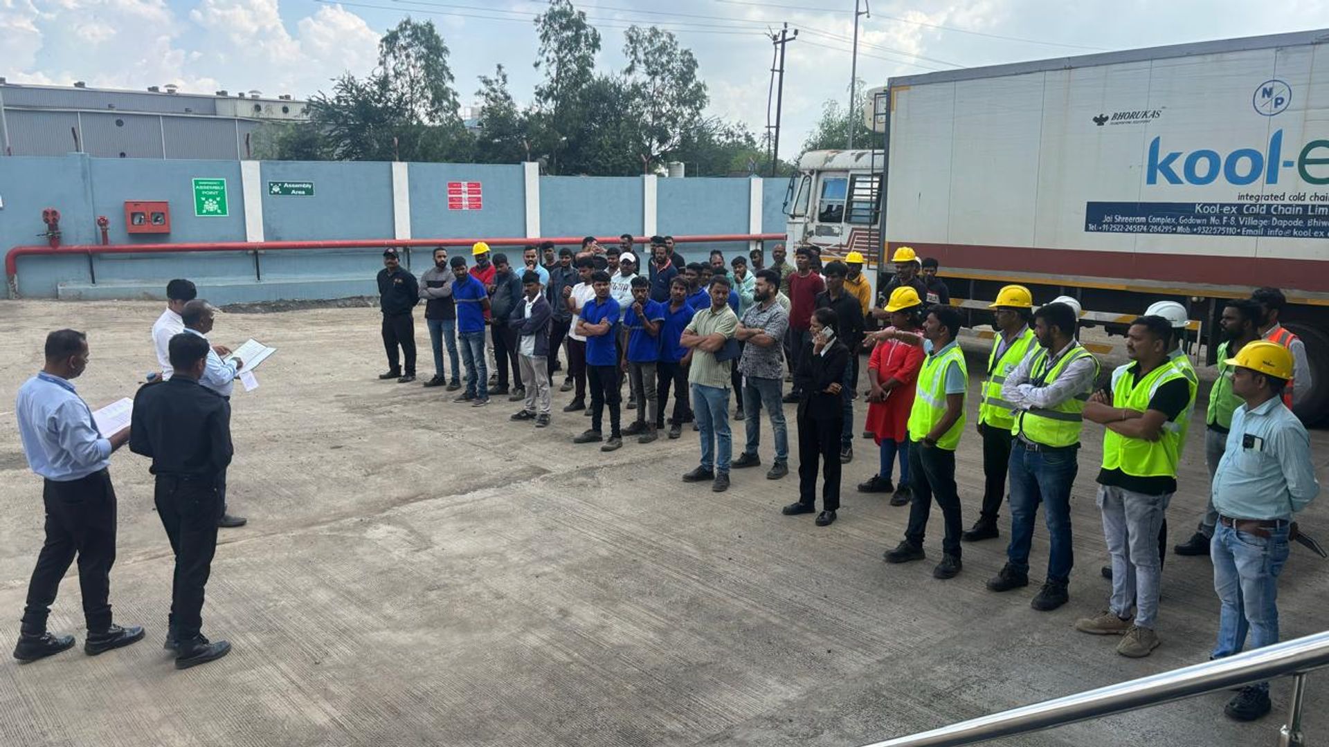 Training at DP World