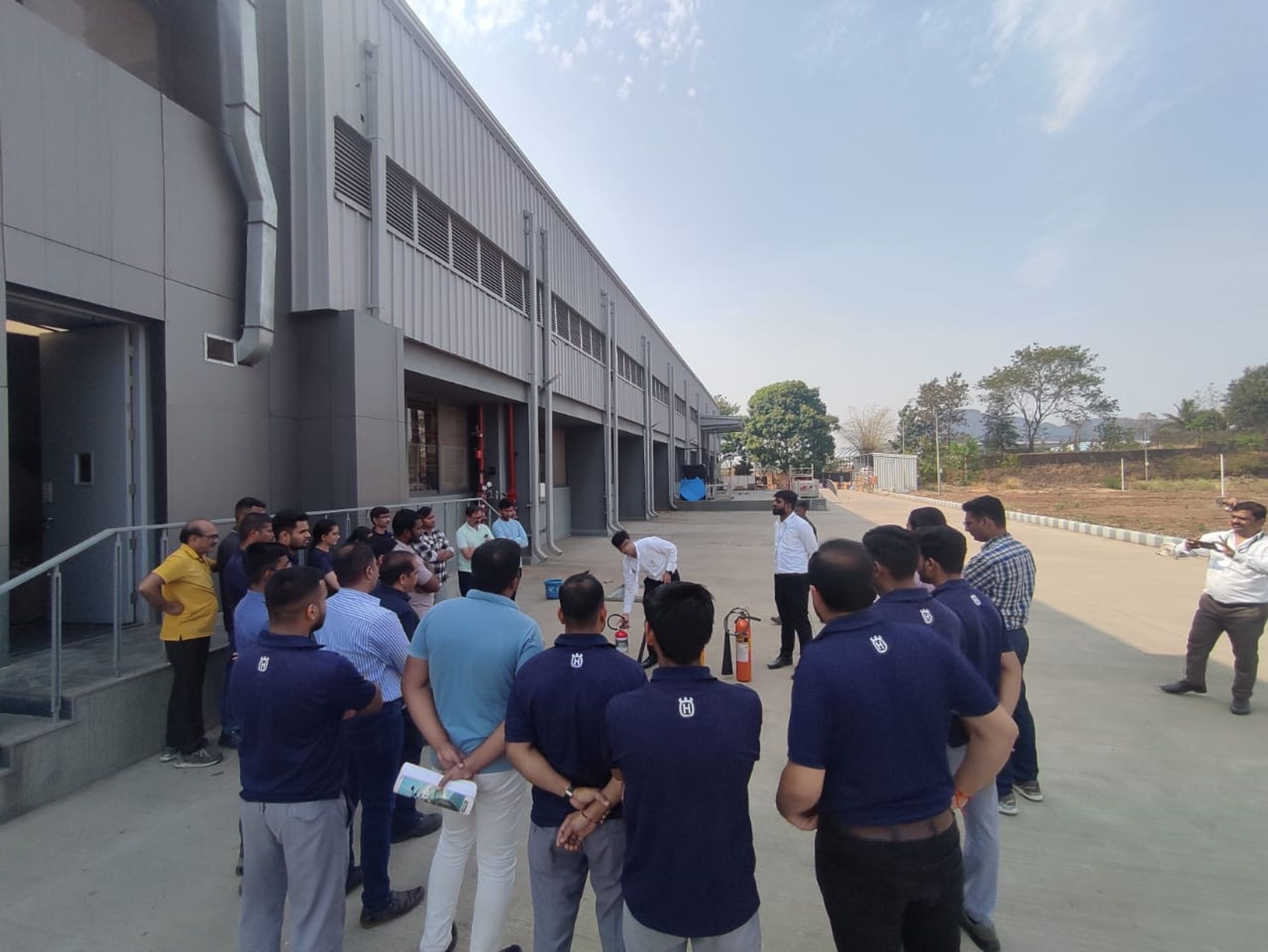 Training at Husqvarna