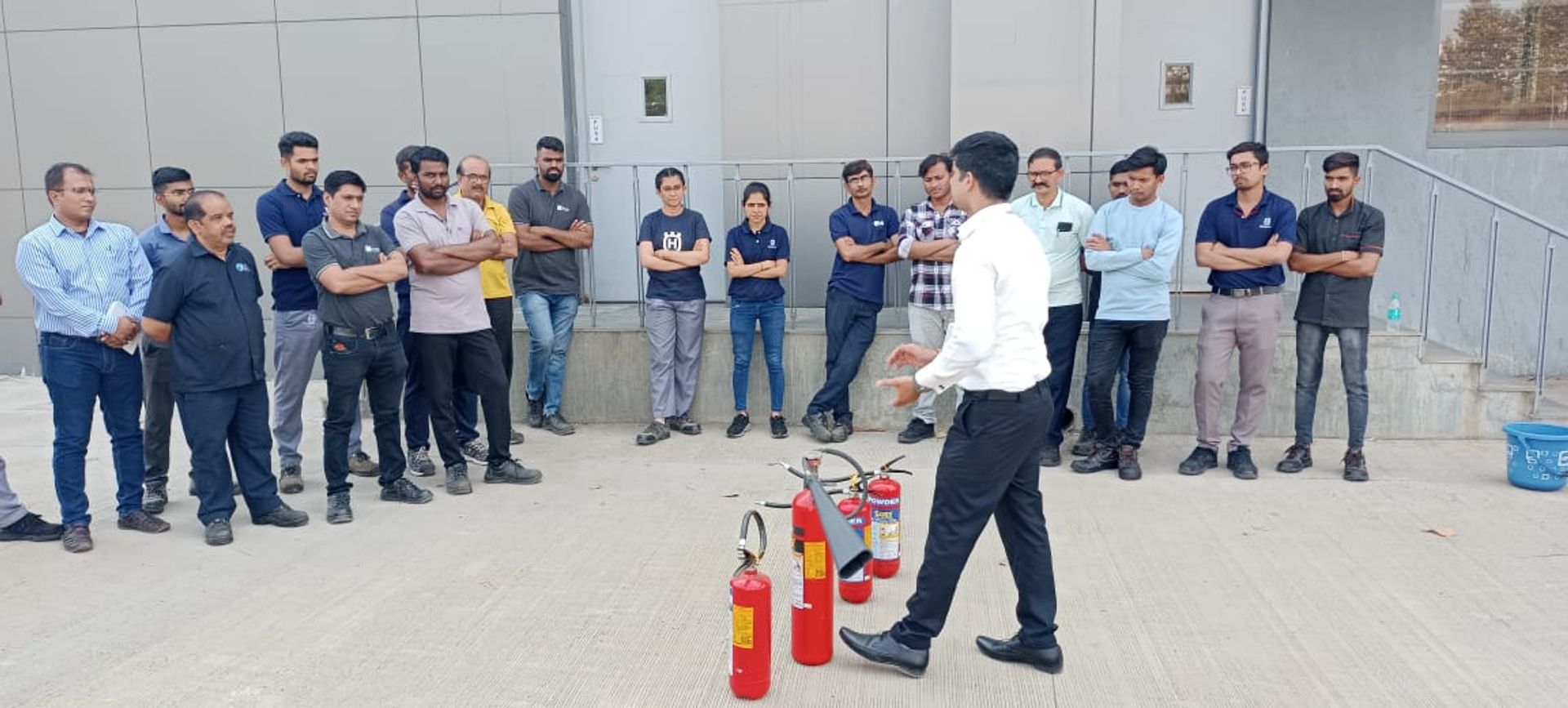 Training at Husqvarna