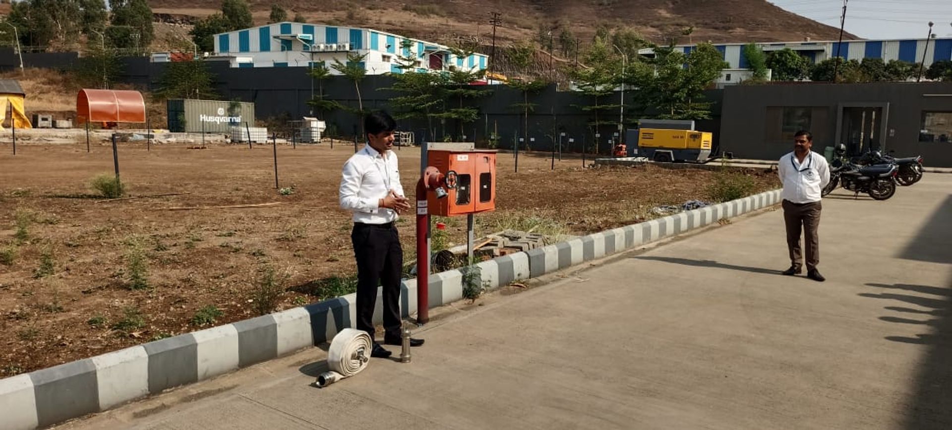 Training at Husqvarna