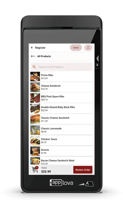 Mobile Order Ahead - Applova