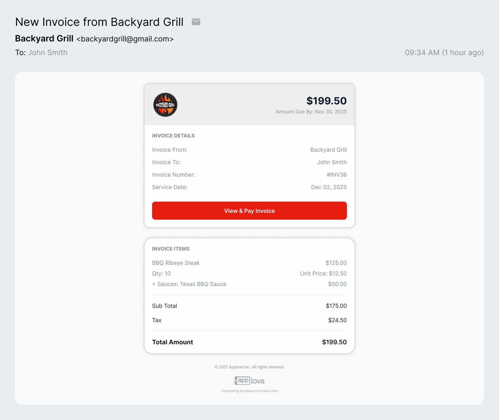 Desktop Invoice View 3